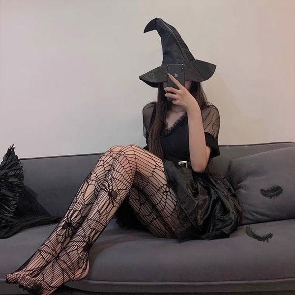 Gothic Fishnet Pantyhose 11 Styles