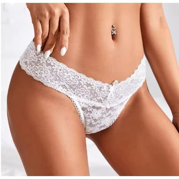 Luxurious French Lace Romantic Thong