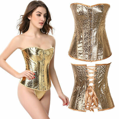 Steampunk Corset Bustier Top